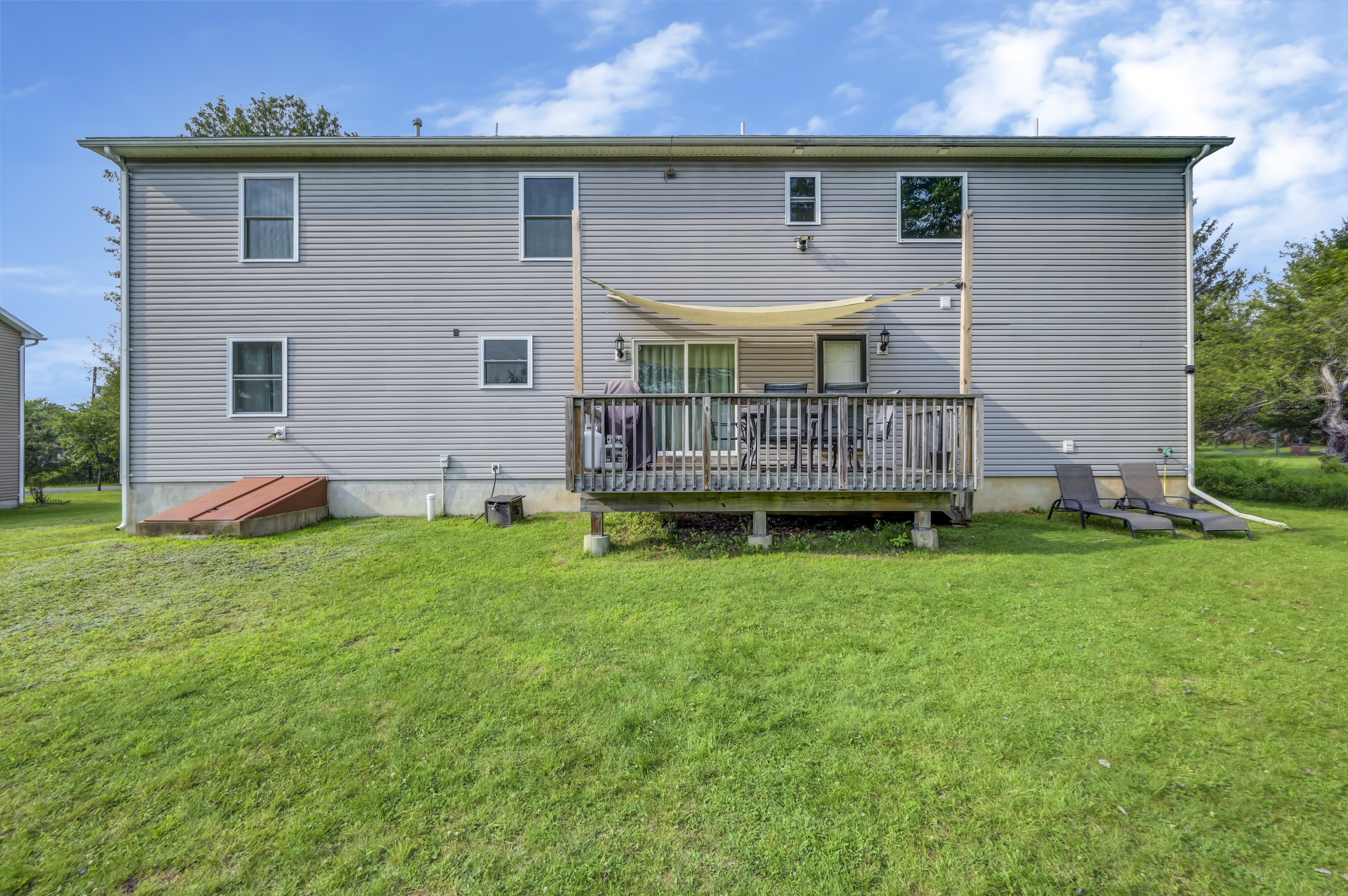Fire pit at Bull Run Trailhouse